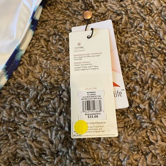 CALIA Women's Wide Band Bikini Bottoms - Picture 7 of 7